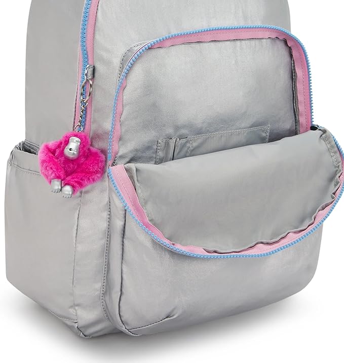Kipling Women's Seoul 15" Laptop Backpack, Durable, Roomy with Padded Shoulder Straps, Built-In Protective Sleeve