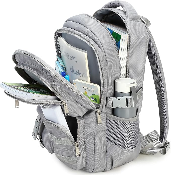 abshoo Large Heavy Duty Backpack For School College Bookbag Casual Multi Pocket Travel Backpacks