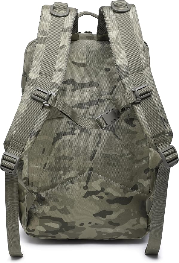 Wotony Military Tactical Backpack for Men Waterproof Daypack 3 Day Assault Pack Molle Bag with Water Bottle Holder