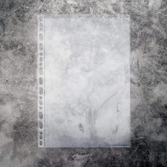 Zelten Refills/Loose Leaves for B5 Cover Ring Binder/Personal Organizer/Planner(B5 26 Holes, Cover with Pages and Pouches Set)