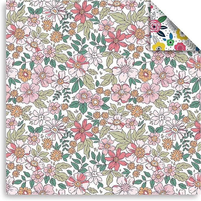 Origami Paper 6x6 Double Sided 50 Sheets 10 Colors origami kit Japanese Chiyo Square Craft Kits Easy Fold Arts Crafts DIY Handwork Floral