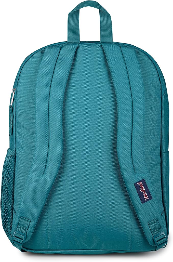 JanSport Laptop Backpack - Computer Bag with 2 Compartments, Ergonomic Shoulder Straps, 15” Laptop Sleeve, Haul Handle - Emerald Pool