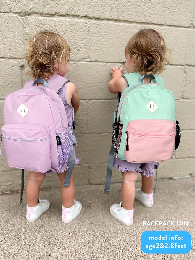 STEAMEDBUN Toddler Backpack for Girls 2-4, Kindergarten & Preschool Mini