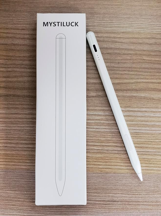 Stylus Pen for iPad 11th & 10th Gen - 2X Faster Charging, Tilt & Palm Rejection, Works with iPad Pro 12.9/11/M4, Air 5/M2, Mini 5/6/7, iPad 6th-11th Gen (2018-2025)