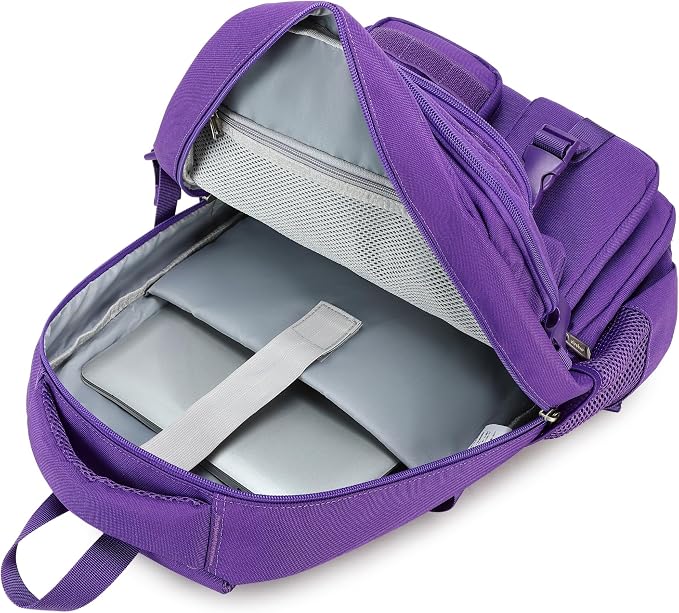abshoo Large Heavy Duty Backpack For School College Bookbag Casual Multi Pocket Travel Backpacks