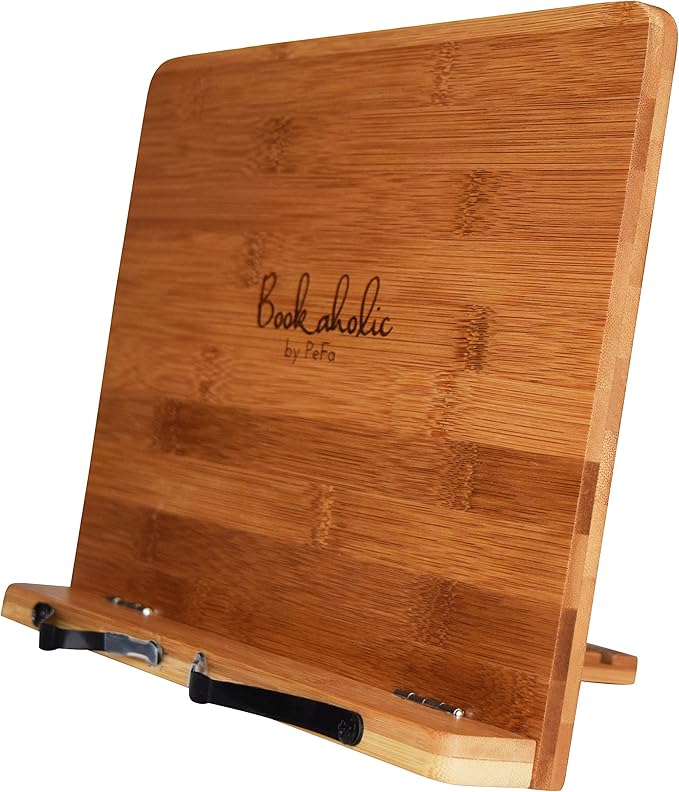 Book Stand Cookbook Holder Book Rest Reading Stands Tablet Holders: The Tool to Enjoy Reading in a Healthy Posture