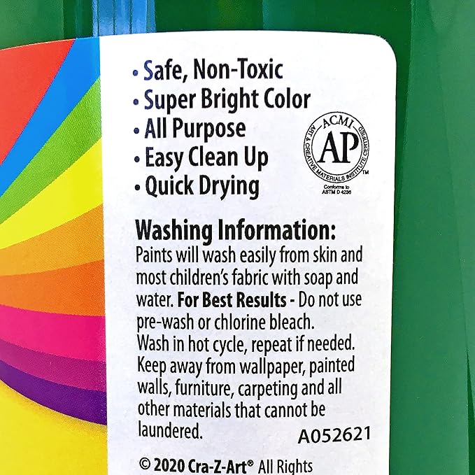 Cra-Z-Art Washable Tempera Paint Green 32oz