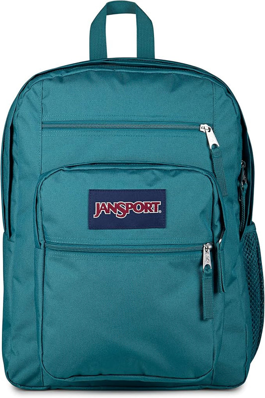 JanSport Laptop Backpack - Computer Bag with 2 Compartments, Ergonomic Shoulder Straps, 15” Laptop Sleeve, Haul Handle - Emerald Pool