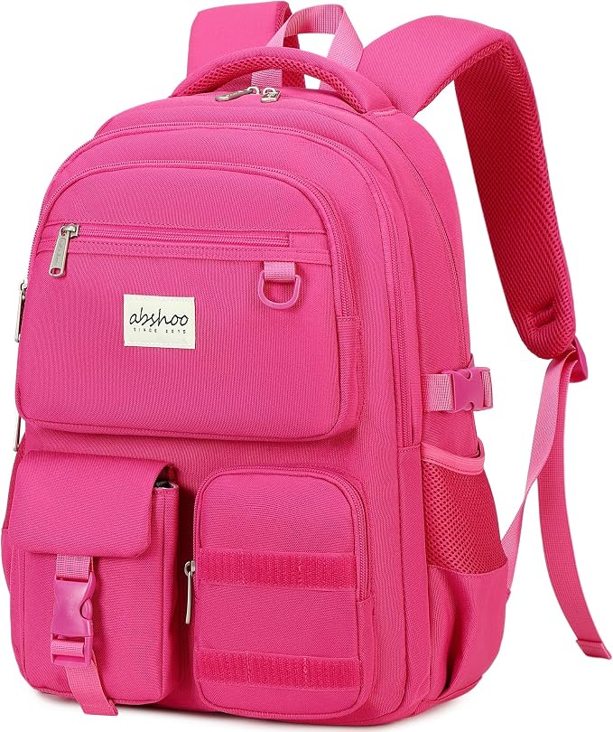 abshoo Large Heavy Duty Backpack For School College Bookbag Casual Multi Pocket Travel Backpacks
