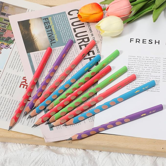 Mr. Pen- Wood-Cased Pencils, 10 Pack, Pre-Sharpened, #2, Jumbo