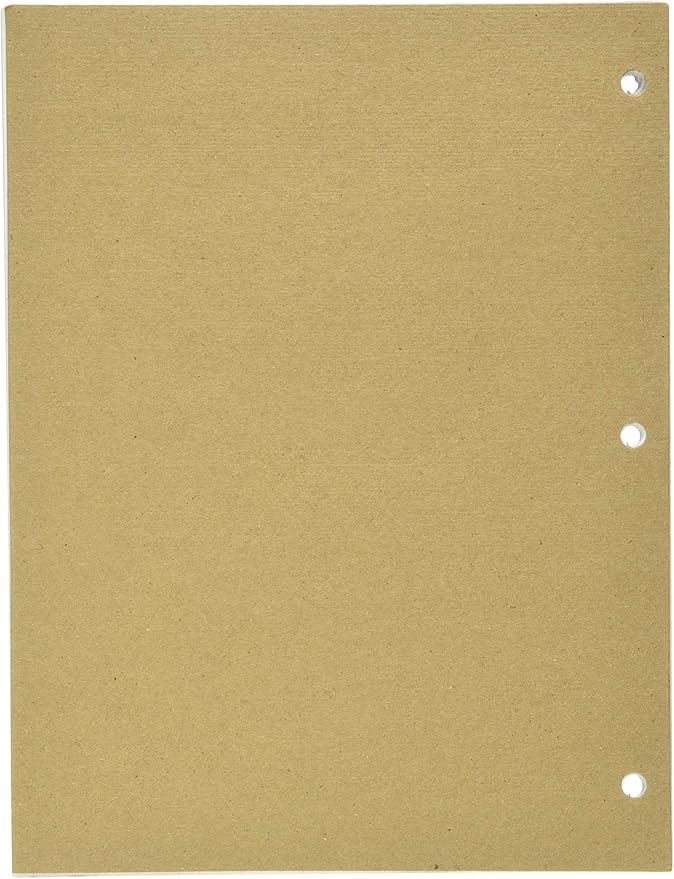 Top Flight Filler Paper, Quadrille Rule, 10.5 x 8 Inches, 80 Sheets (81060),White