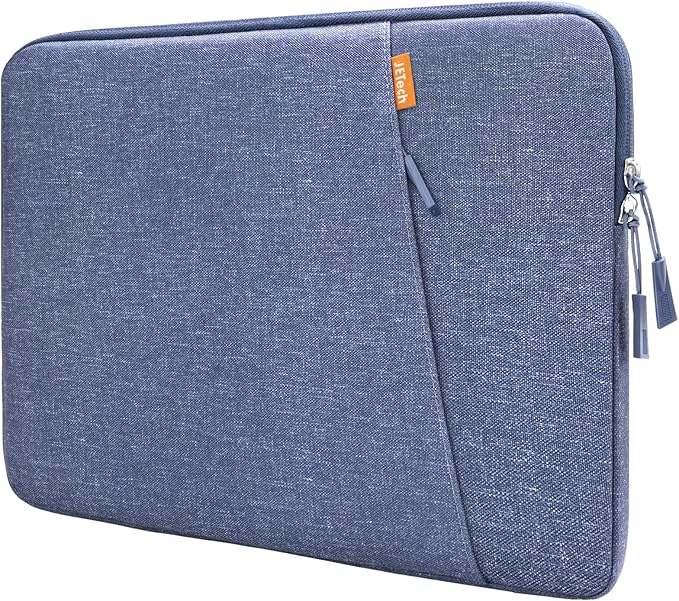 JETech Laptop Sleeve for MacBook Neo (A18 Pro), 14-InchMacBook Air/Pro, MacBook Pro M1-M5 2021-2026, Waterproof Bag Case with Pocket, Compatible with 14 Inch Notebook (Purple)