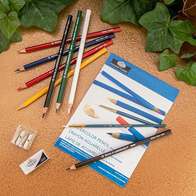 Royal & Langnickel WatercolorPencilSetKeepN'Carry, 13 Piece Set (Pack of 2)