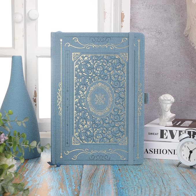 TIEFOSSI B5 Dotted Journal, 160 GSM Dot Grid Notebook for Women Men