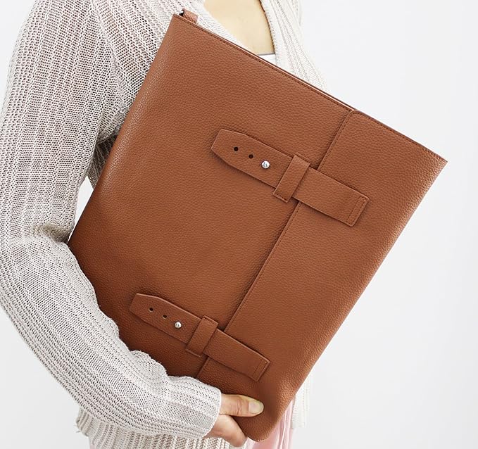 Drawing Book Cover Sketchbook Cover with Pencils and Leather Artist Bag Artist Gifts Leather Art Book Cover for Sketchbook, Journal Notebook (9" x 12")