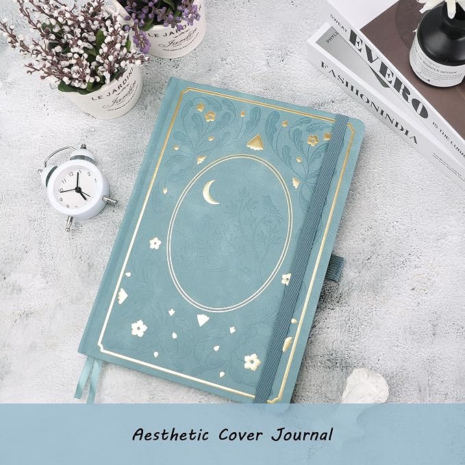 TIEFOSSI B5 Dotted Journal, 160 GSM Dot Grid Notebook for Women Men