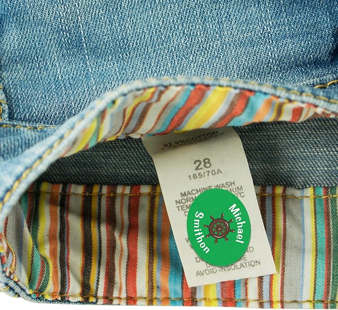 Lovable Labels Personalized Labels for Kids (85 Labels/Pack) - 3 Label Sizes Waterproof Dishwasher Safe Peel & Stick Labels for School Supplies Daycare Camp Clothing Bottles (Wonderland)