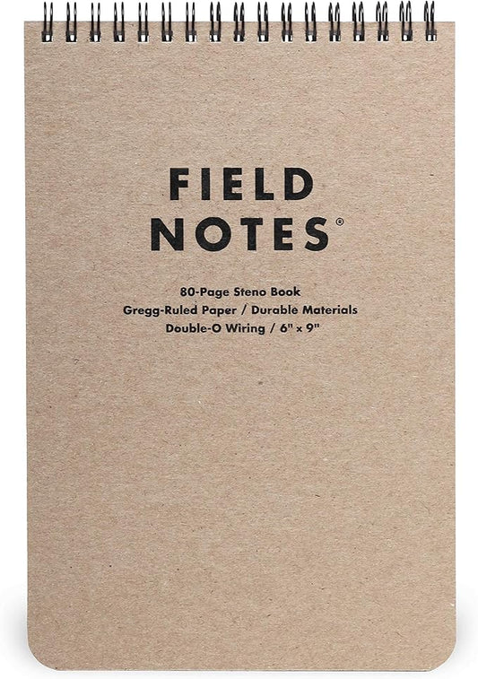 Field Notes - Steno Pad, 80 Pages - 6" x 9"