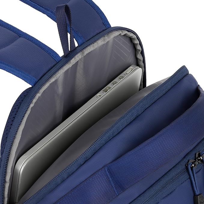 SwissGear Shield Laptop Backpack, Navy, 18.5"x12"x6"