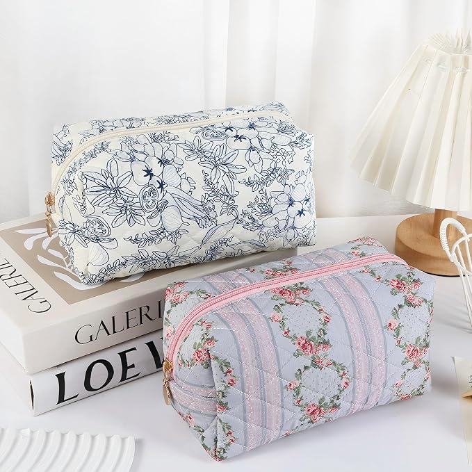 Pencil Case Office College School Storage Bag Pouch Holder Box Organizer Makeup Pouch Cosmetic Bag Aesthetic Cute Pen Case for Girls Boys Kids (Z-Large-D)