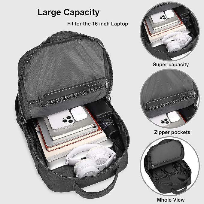 Wotony Military Tactical Backpack for Men Waterproof Daypack 3 Day Assault Pack Molle Bag with Water Bottle Holder