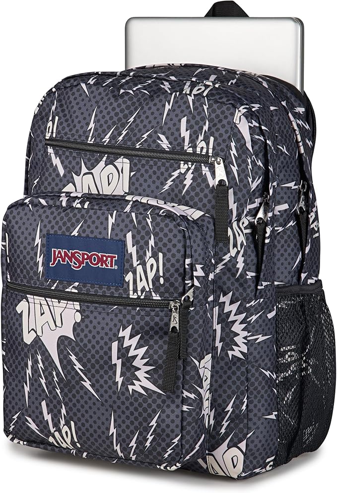 JanSport Laptop Backpack - Computer Bag with 2 Compartments, Ergonomic Shoulder Straps, 15” Laptop Sleeve, Haul Handle - High Voltage