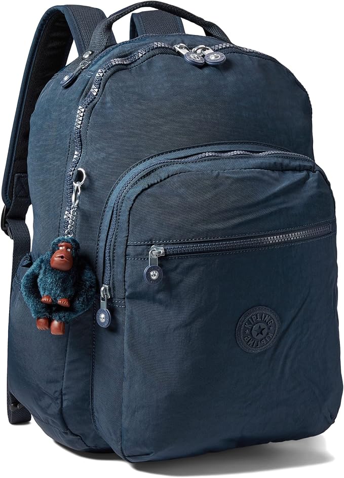 Kipling Women's Seoul 15" Laptop Backpack, Durable, Roomy with Padded Shoulder Straps, Built-In Protective Sleeve