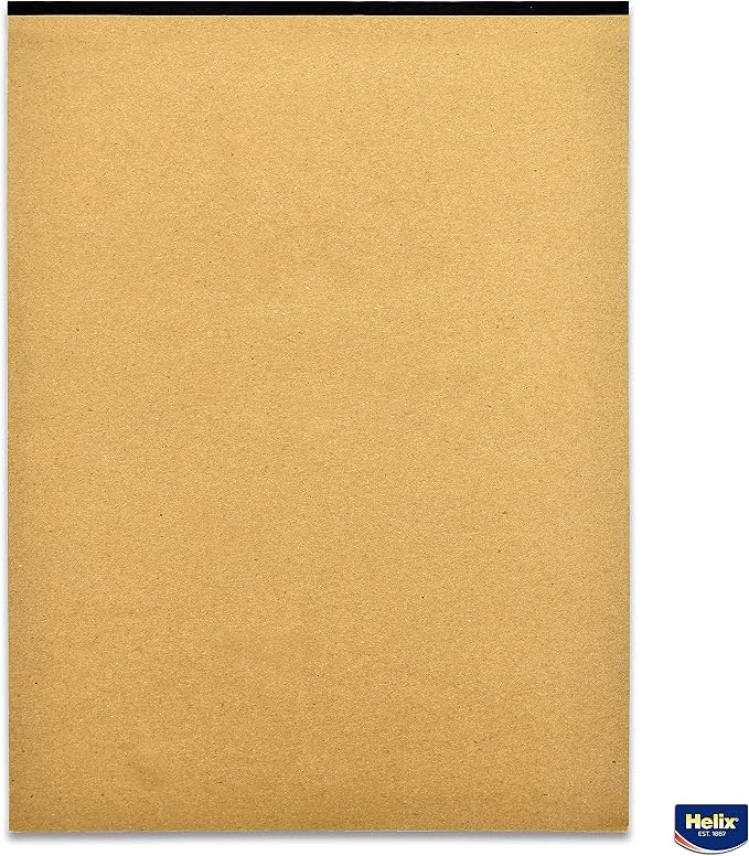 Maped - Helix 100% Rag Vellum Paper Pad 18x24 - Tracing Architectural Designs - 100% Rag Durability - Tear-resistant and Acid-Free - Large Creative Space, Smooth Texture