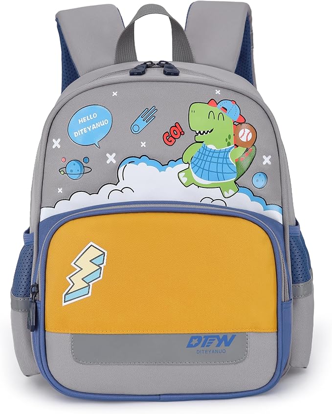 Dinosaur Backpack for Boys Bookbag for Toddler Kids 3-5 Boys School Bags Lightweight Preschool Backpack