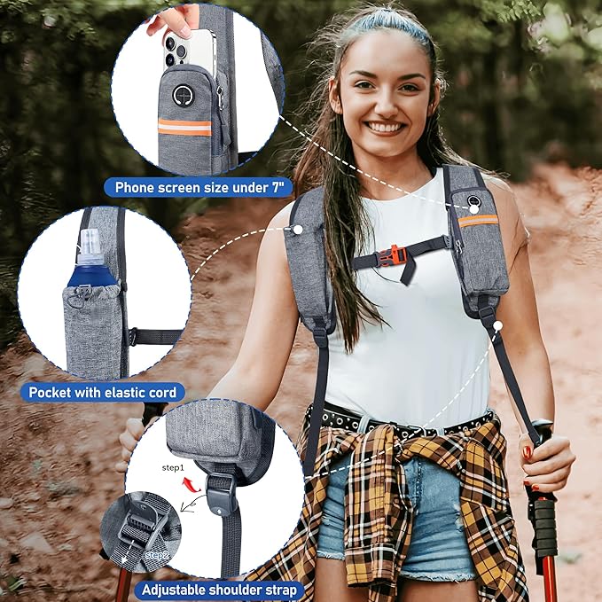 FIORETTO 10L/15L/20L Hiking Backpack for Women Men Mini Packable Backpack Lightweight Small Daypack for Travel Camping