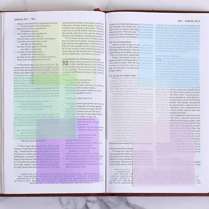Mr. Pen- Transparent Sticky Notes, 3" x 3", 12 Pads, 600 Sheets, See Through Self-Adhesive Notes for Bible Journaling and Studying, Water-Resistant, Easy to Peel, Clean Removal