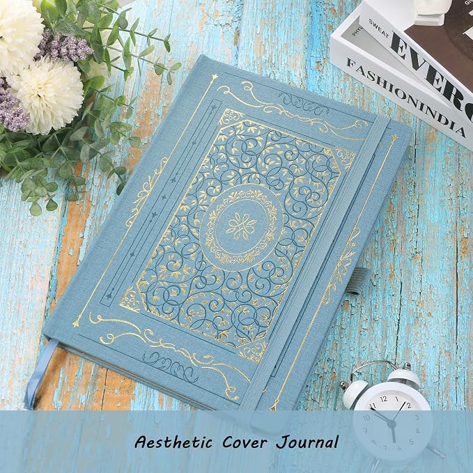 TIEFOSSI B5 Dotted Journal, 160 GSM Dot Grid Notebook for Women Men