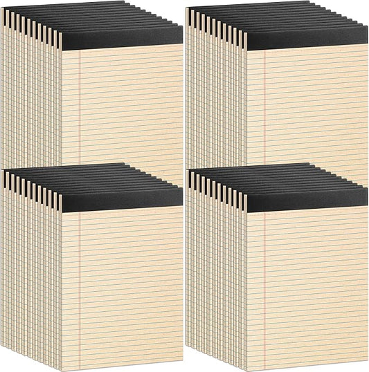 48 Pack Legal Pads 8.5" x 11" Writing Pad Note Pads for Office, 30 Sheets Recycled Notepad & Memo Pad, Paper Pads College Ruled, 8.5 x 11 Notepads for Work, Professional Notepads for Office, Home, School
