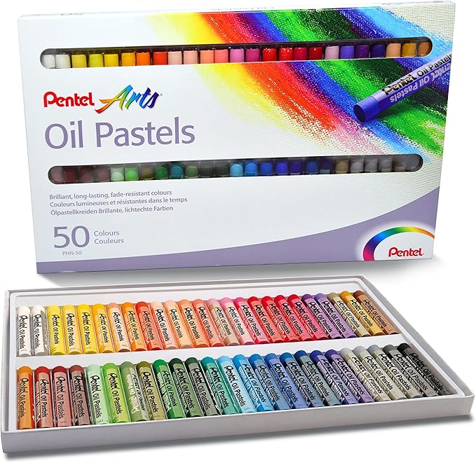 Pentel Oil Pastels - Set 50
