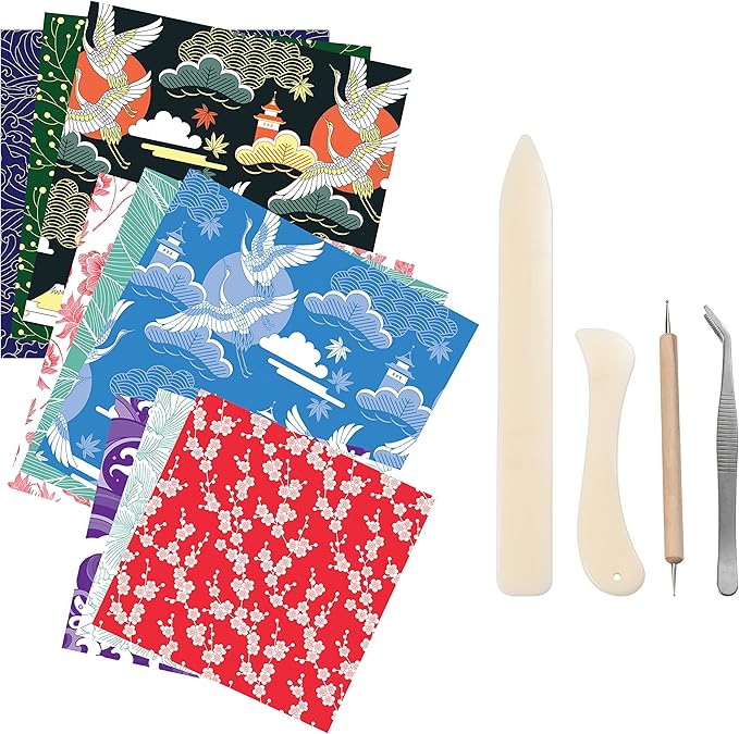 Hinkler Art Maker Masterclass Collection: Origami Techniques Kit - Beginner to Advanced Origami - Japanese Art - Origami Guide - Craft Kits - Arts and Craft for Adults