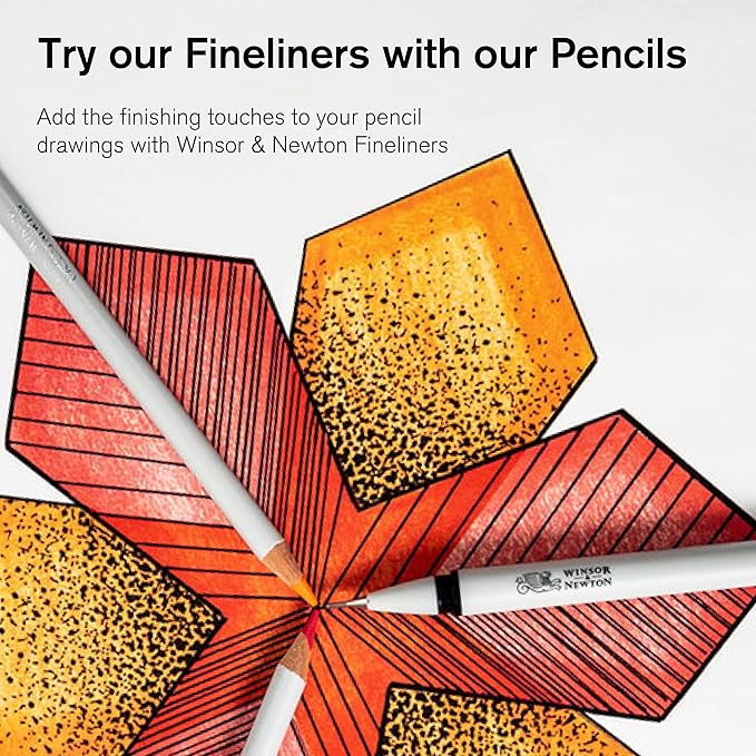 Winsor & Newton Studio Collection Artist Pencils, Graphite Pencils, Set of 6