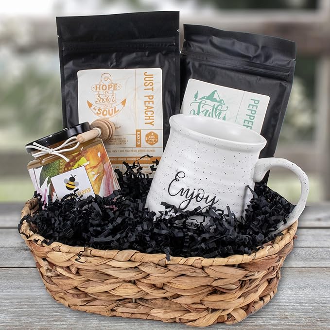 MagicWater Crinkle Cut Paper for Gift Baskets - 2LB - Black - Perfect for Shredded Paper Filler, Basket Filler, Gift Boxes, Bridesmaid Gifts, Christmas Stuffers & More – Ideal for All Occasions