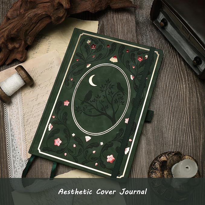 TIEFOSSI B5 Dotted Journal, 160 GSM Dot Grid Notebook for Women Men