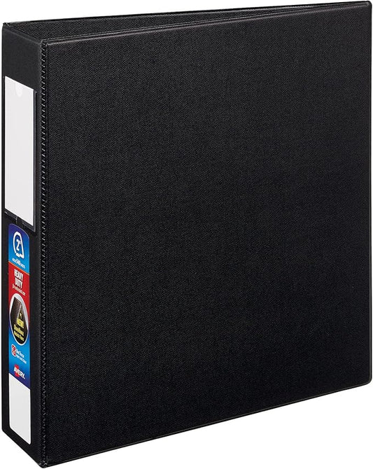 Avery Heavy-Duty Binder with 2-Inch One Touch EZD Ring, Black (79992)