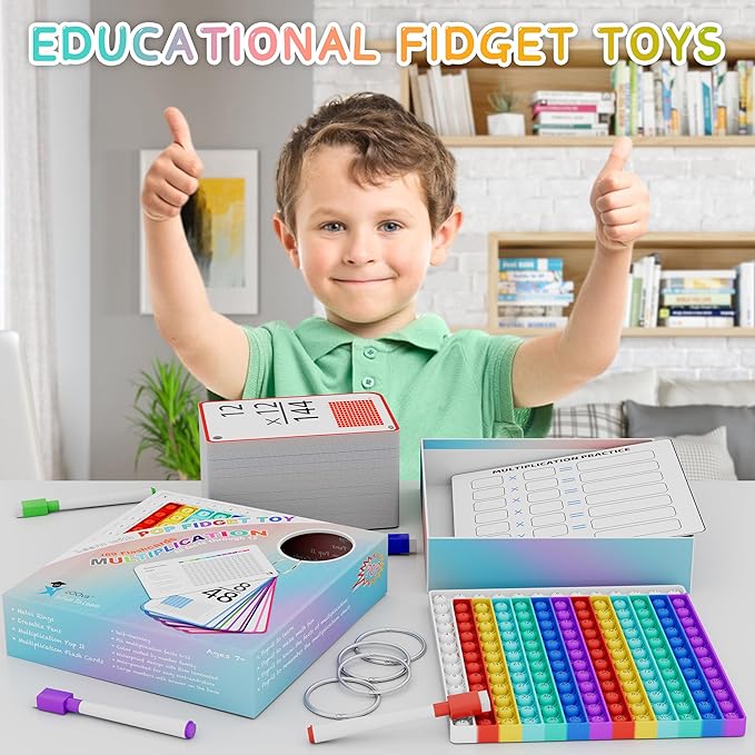 COOVA Multiplication Flash Cards 3rd Grade with Multiplication Chart - Times Table Flash Cards Math Game Multiplication flashcards 0-12