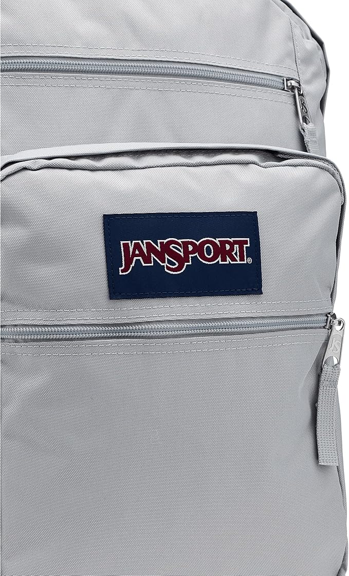 JanSport Laptop Backpack - Computer Bag with 2 Compartments, Ergonomic Shoulder Straps, 15” Laptop Sleeve, Haul Handle - Grounded Grey