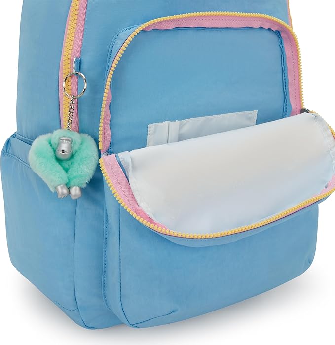 Kipling Women's Seoul 15" Laptop Backpack, Durable, Roomy with Padded Shoulder Straps, Built-In Protective Sleeve