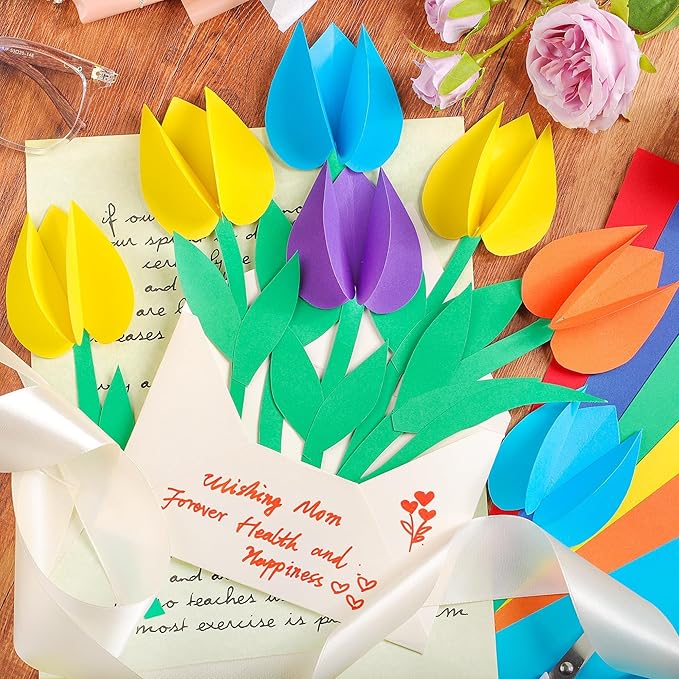 70 Sheets Colored Cardstock -7 Colors 8.5 x 11 inch Art Crafts Construction 65Ib/180g Thick Card Stock for Printer, DIY Cards Making, Scrapbooking UAP01