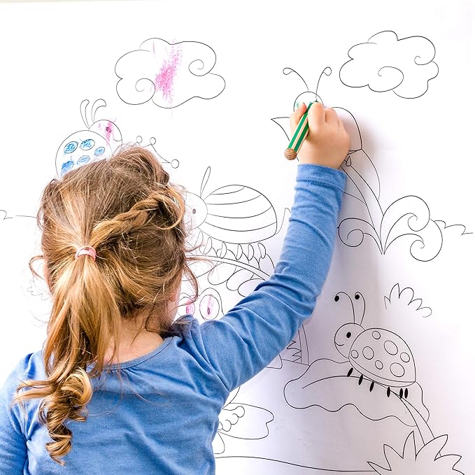 STAEDTLER Noris Junior 3-in-1 Jumbo Coloring Pencils: 12 Count - Colored Pencil, Wax Crayon, & Watercolor Pencil All In One, Toddler & Preschool Art for Ages 2+, With Sharpener, Non-Toxic, Easy Grip