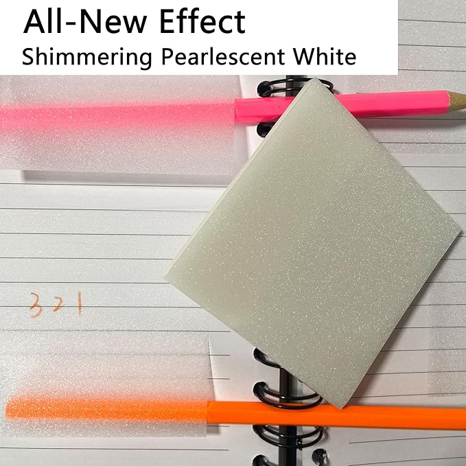 YOUDEFUL Transparent Sticky Notes, 3"x3" Clear Sticky Notes, Waterproof Translucent Sticky Note Pads for Books Annotation, See-Through Clear Translucent for Back to School, Office Supplies