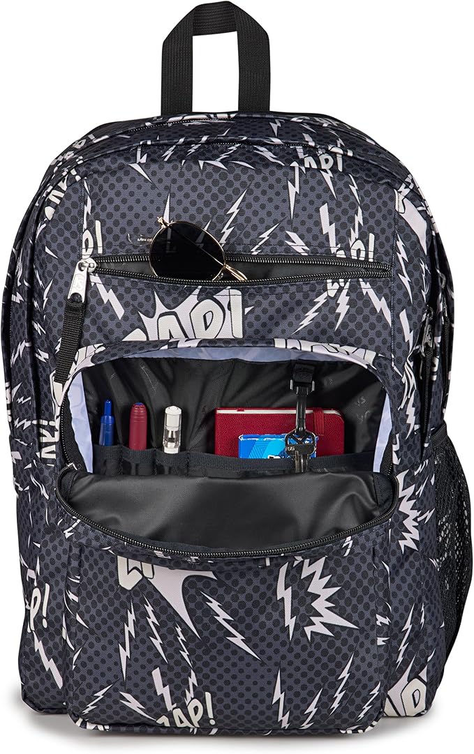JanSport Laptop Backpack - Computer Bag with 2 Compartments, Ergonomic Shoulder Straps, 15” Laptop Sleeve, Haul Handle - High Voltage