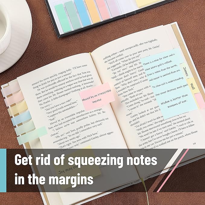 Mr. Pen- Sticky Notes Set, 410 Pack, Ruled, Dotted & Blank Notes with 150 Index Tabs, Divider Sticky Pads for Bible Study, Office, School, Planning, Journaling & Organization