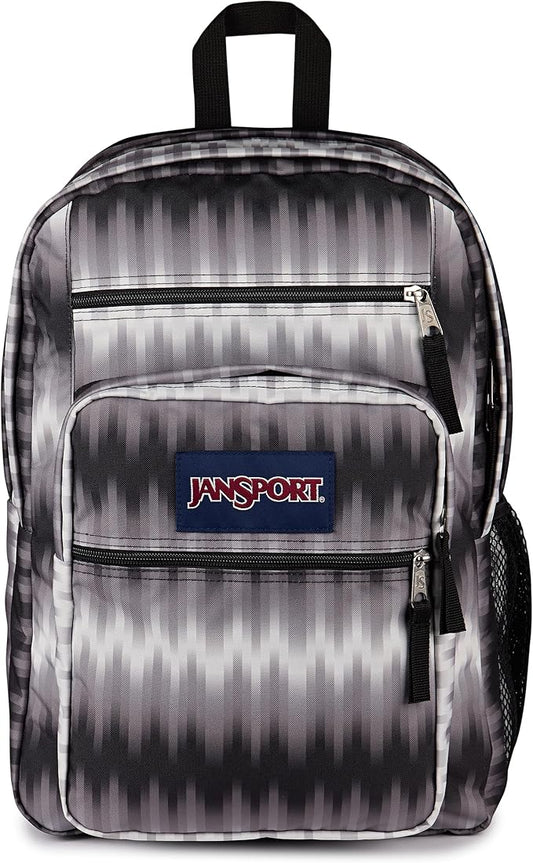 JanSport Laptop Backpack - Computer Bag with 2 Compartments, Ergonomic Shoulder Straps, 15” Laptop Sleeve, Haul Handle - Digi Tie Dye Black