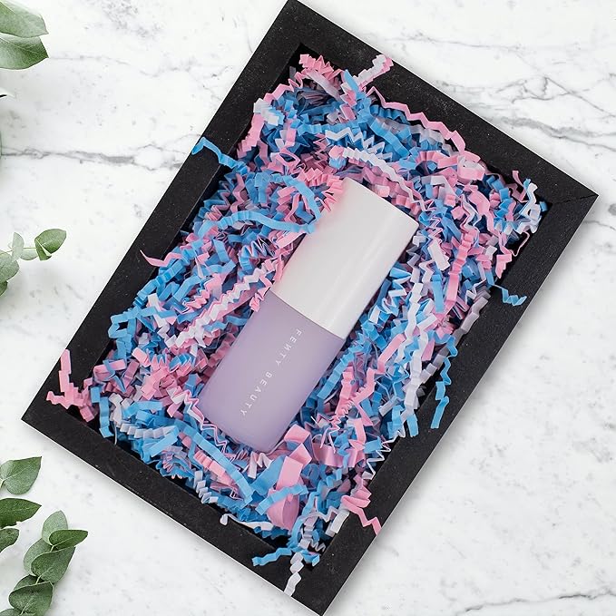 MagicWater Supply Crinkle Cut Paper Shred Filler -1LB Baby Blend-Decorative & Protective Packaging for Bridesmaid Gifts & Bridesmaid Proposal Gifts Holiday Stuffers Birthdays Wedding & Anniversaries