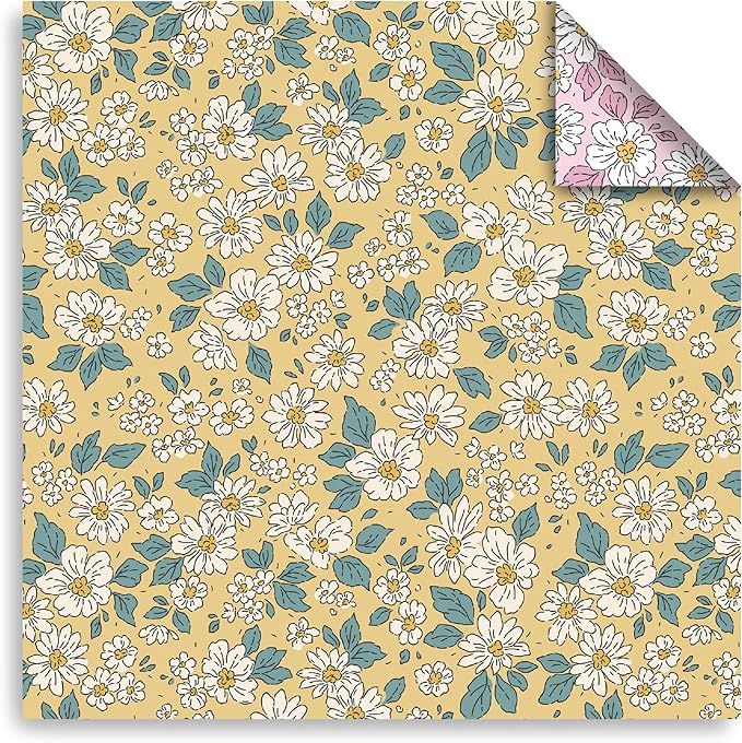 Origami Paper 6x6 Double Sided 50 Sheets 10 Colors origami kit Japanese Chiyo Square Craft Kits Easy Fold Arts Crafts DIY Handwork Floral